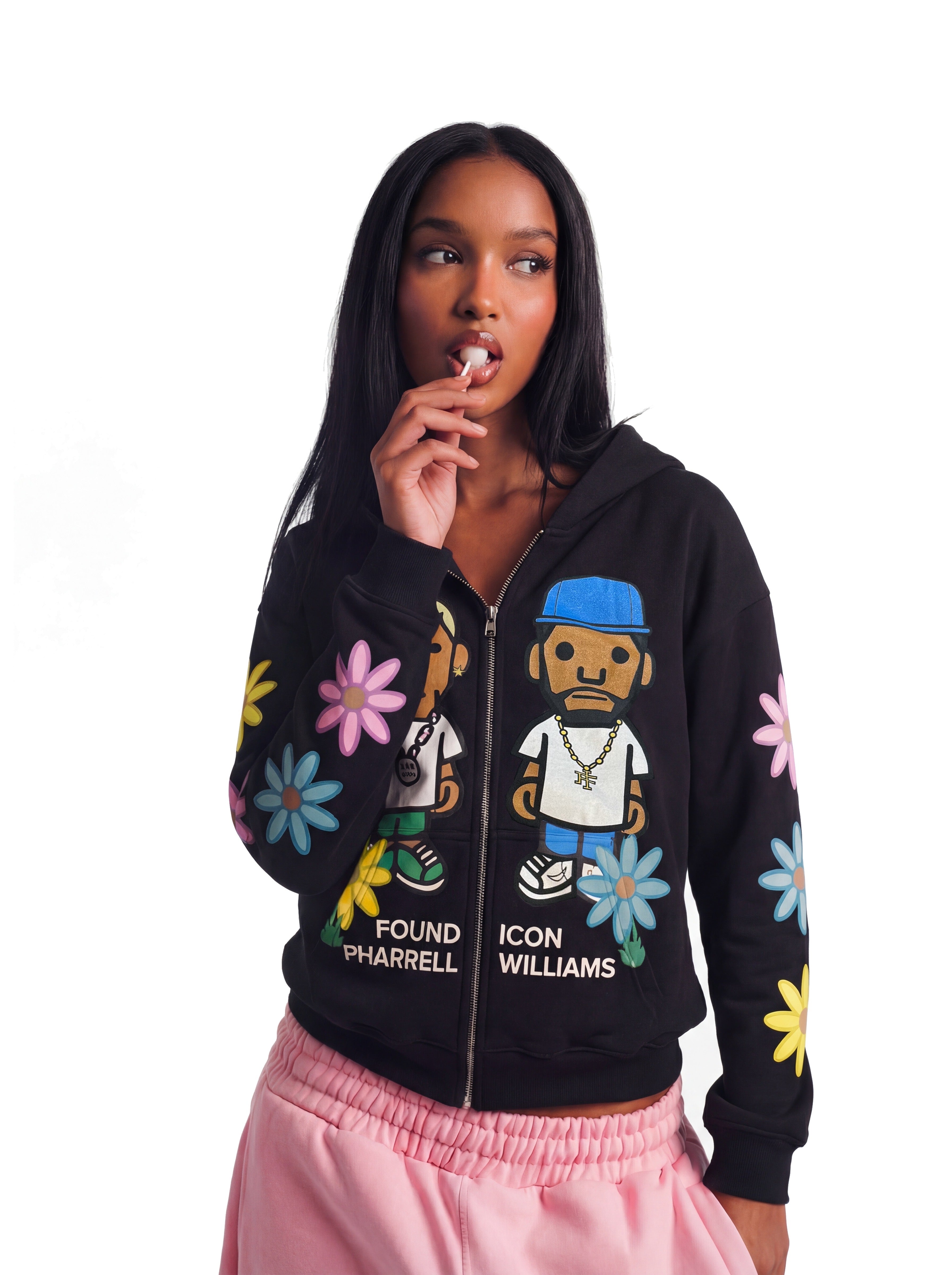 V2 Pharrell X Found Icon Hoodie 💛